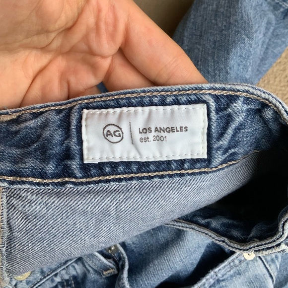 ADRIANO GOLDSCHMIED Alexxis Straight High Rise Distressed Women’s Jeans Size 28 - Picture 3 of 16